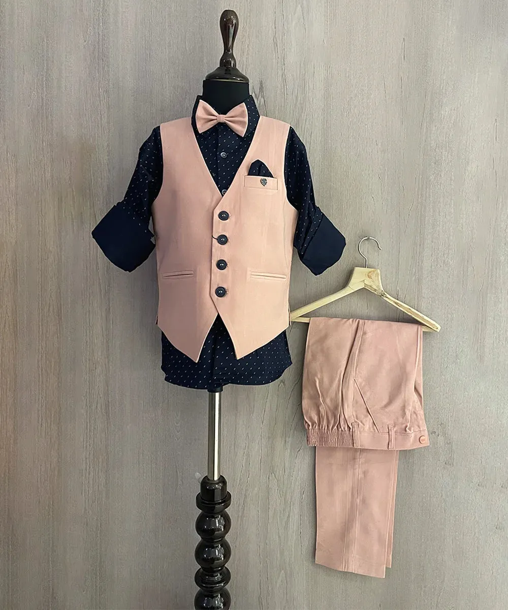 Party Wear Waist Coat Set for Boys