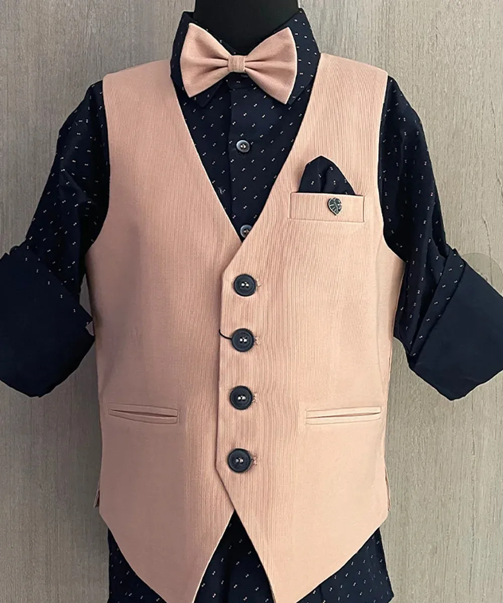 Party Wear Waist Coat Set for Boys