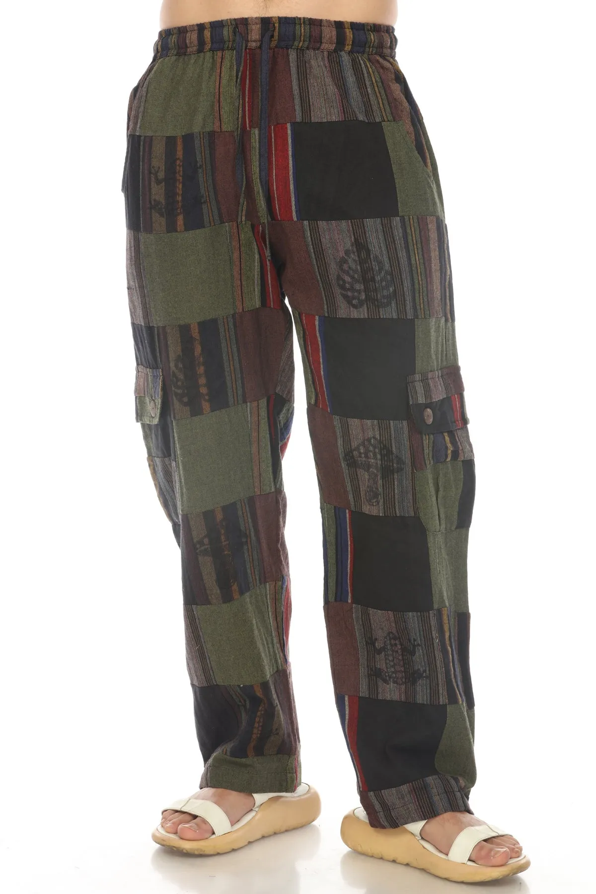 Patchwork Men's Cargo Pants