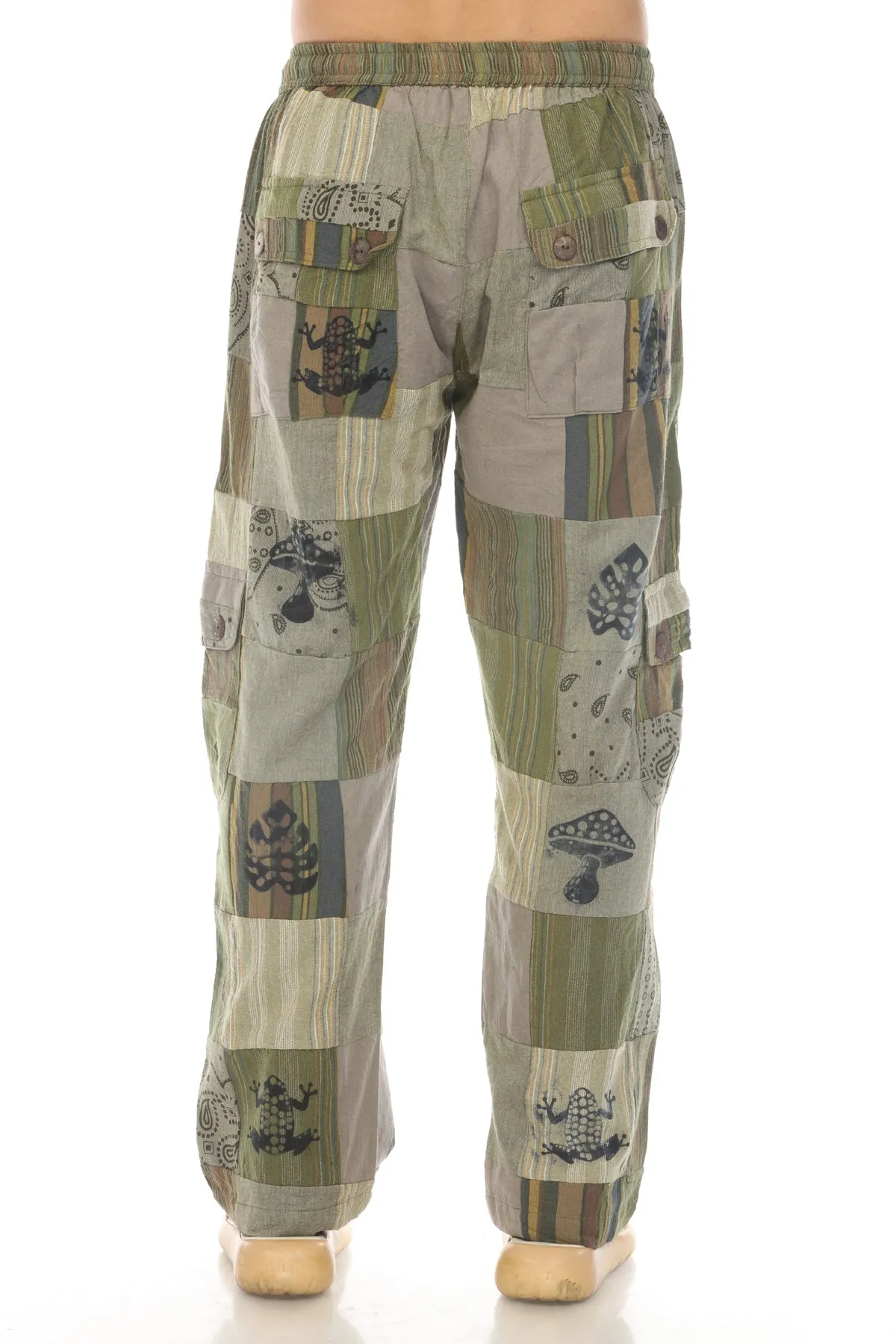 Patchwork Men's Cargo Pants