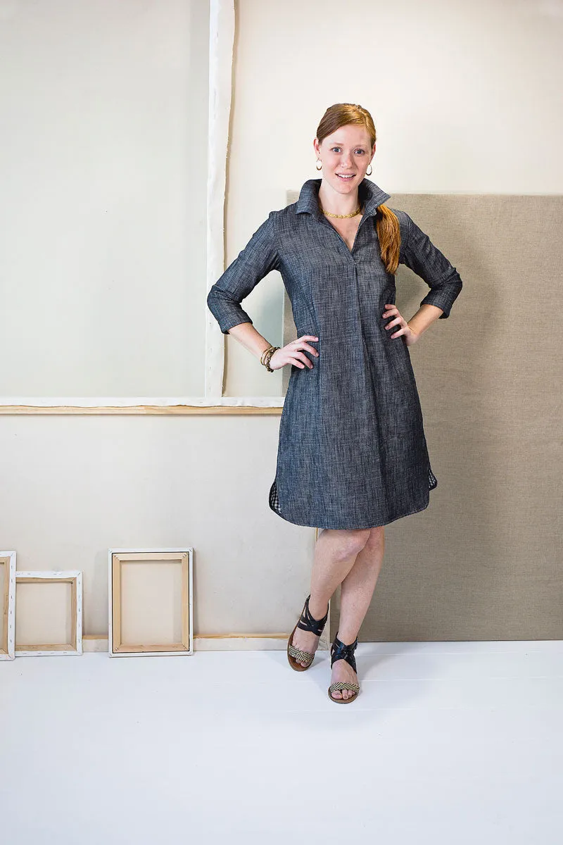 PDF Pattern - Gallery Tunic   Dress | Liesl   Co