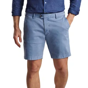 Peter Millar Concorde Garment-Dyed Golf Short - Blue Casa