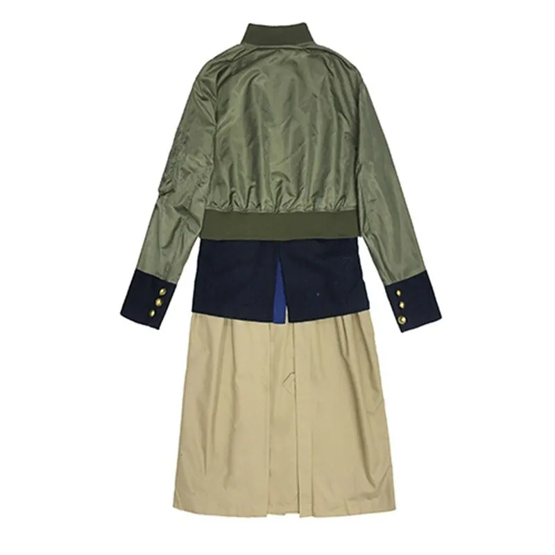 Pre Order:  Layered Trench Jacket