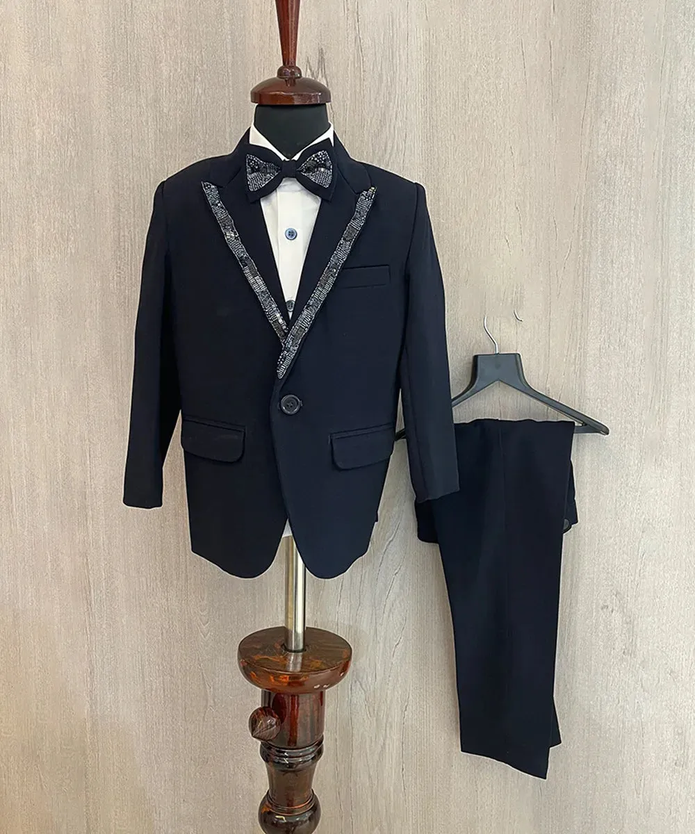 Pre-Order: Navy coloured Party Wear Coat Suit