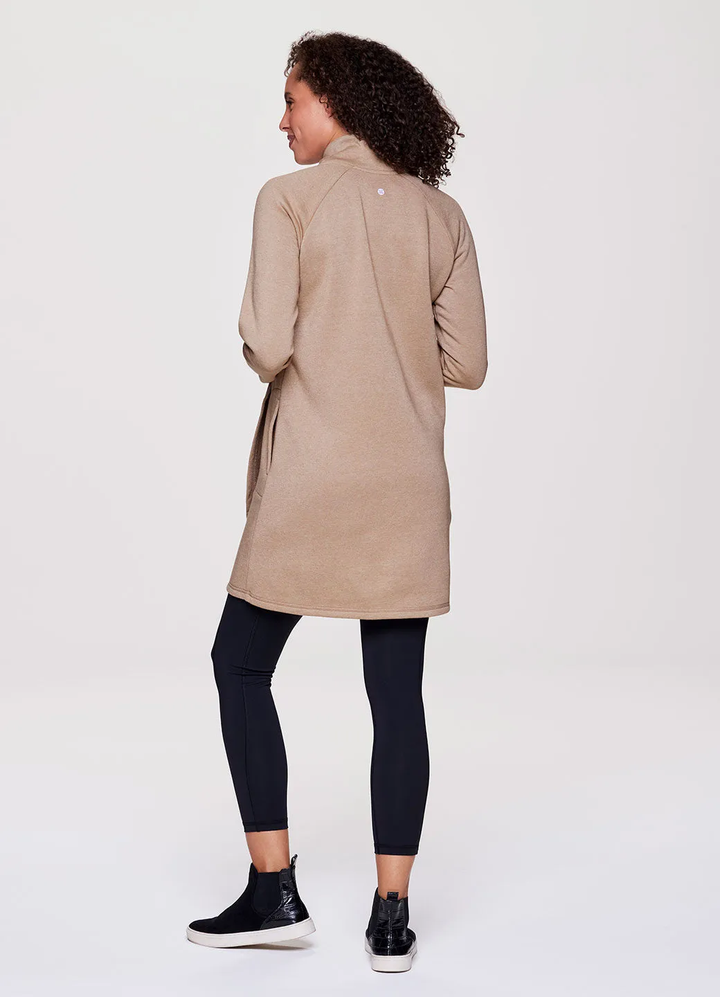 Prime Ready To Roll Fleece Mock Neck Dress