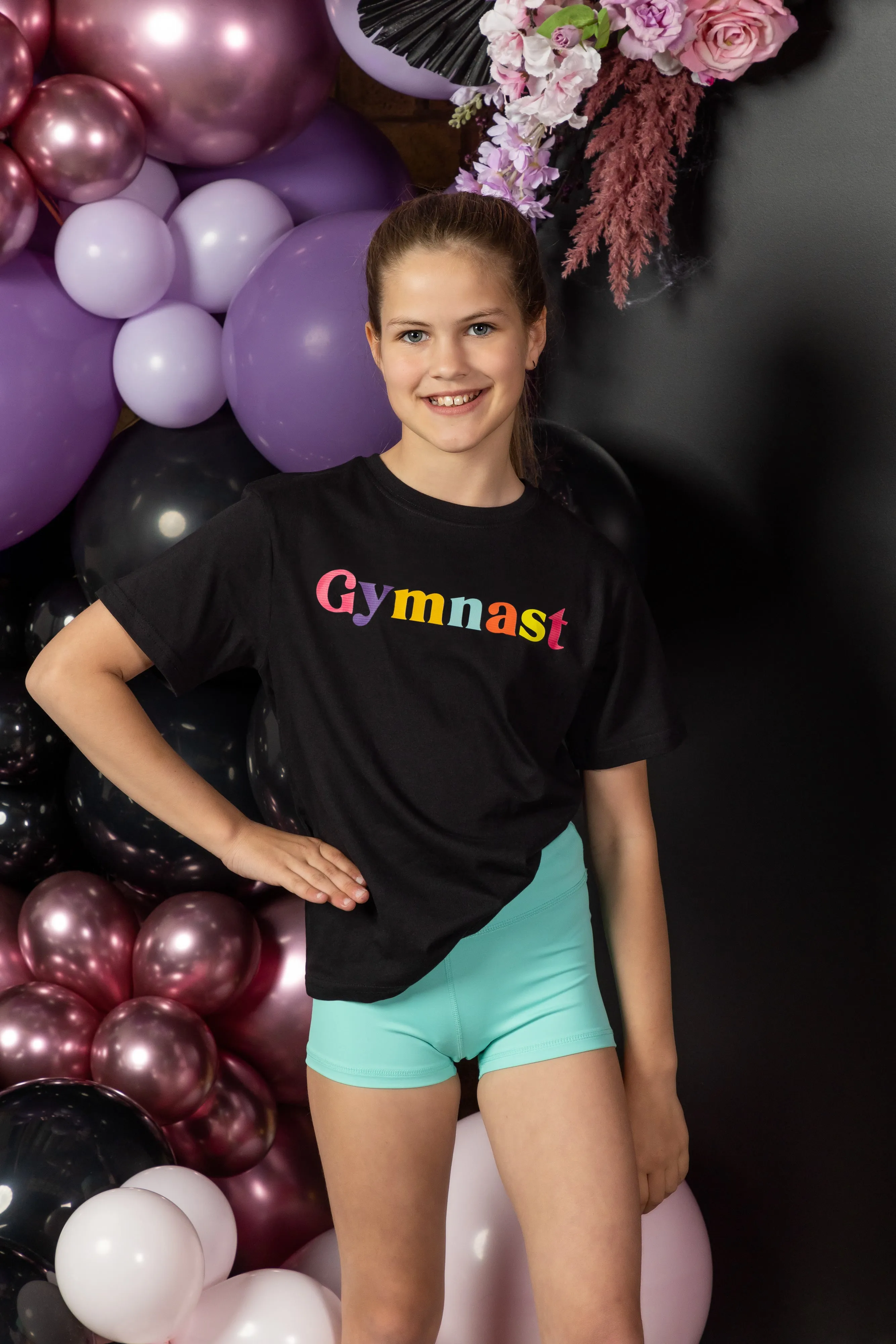 Rainbow Gymnast Tee Shirt