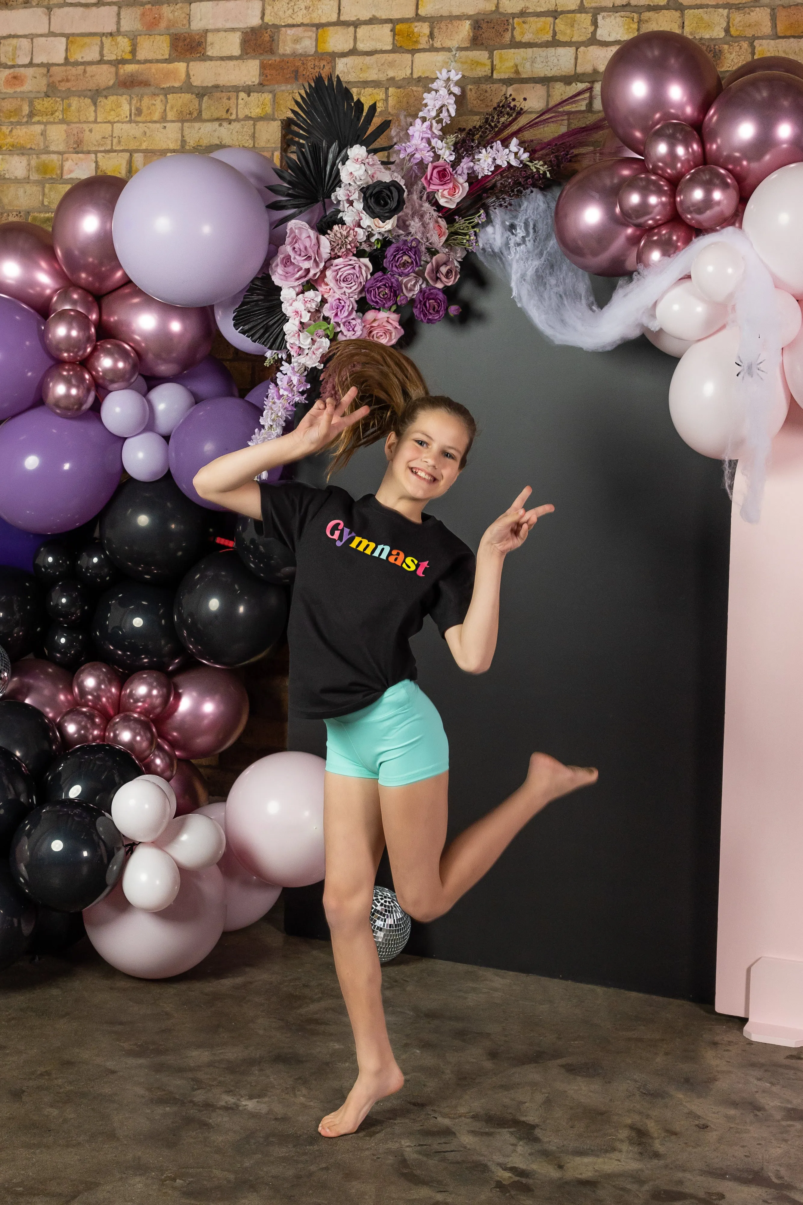 Rainbow Gymnast Tee Shirt