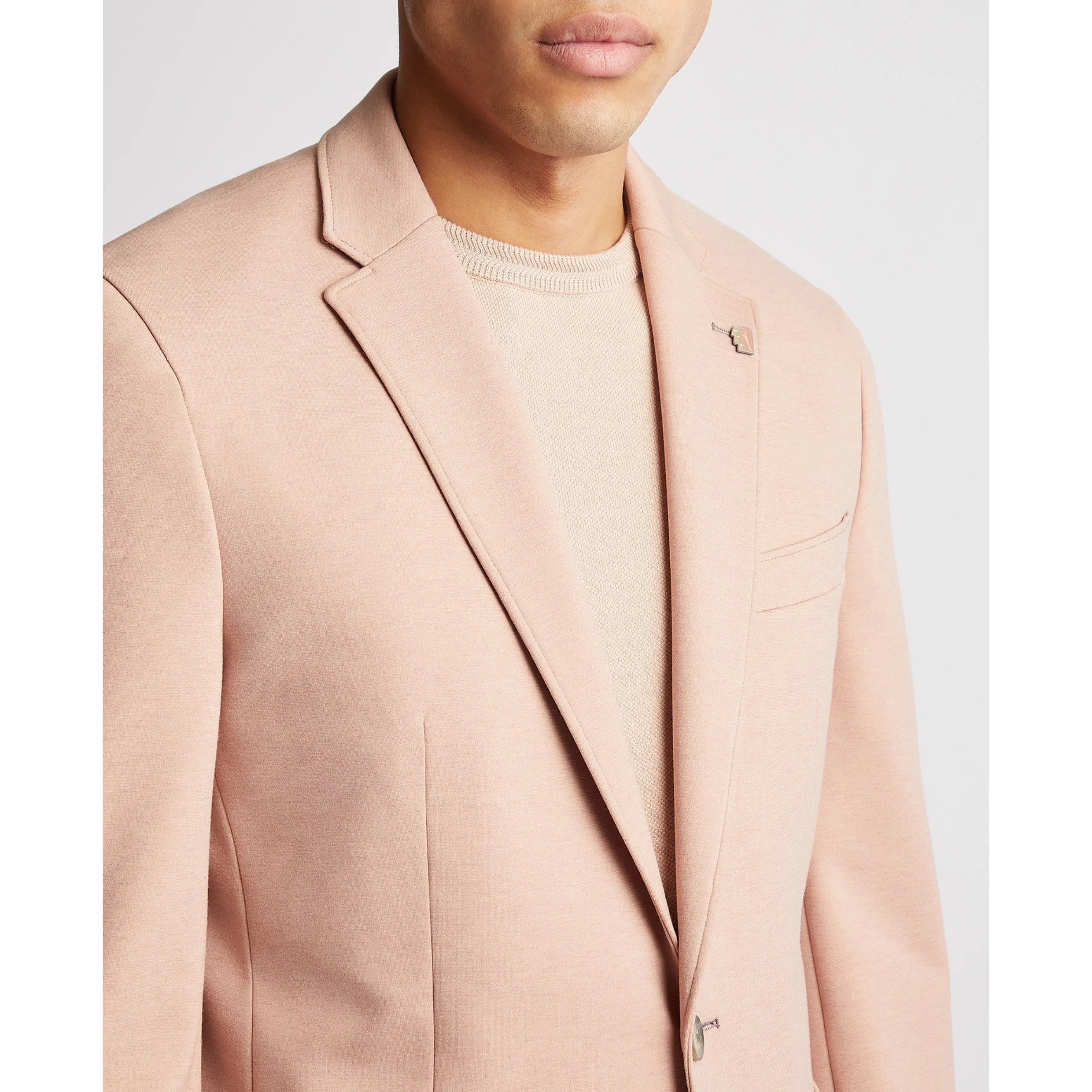 Remus Uomo Pink Napoli Stretch Summer Blazer 12638