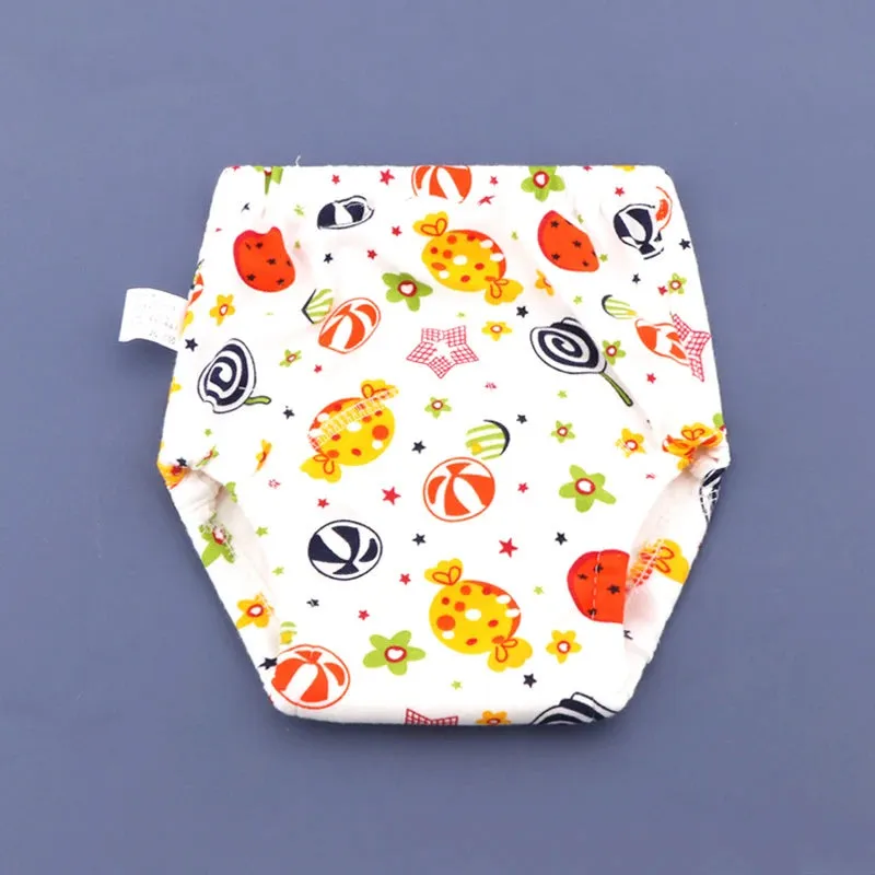 Reusable Waterproof Baby Training Pants - Soft Cotton for Gentle Potty Training