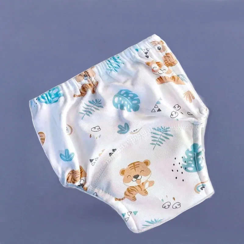 Reusable Waterproof Baby Training Pants - Soft Cotton for Gentle Potty Training