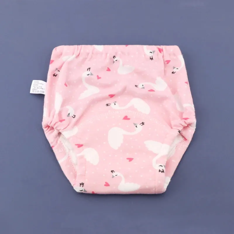 Reusable Waterproof Baby Training Pants - Soft Cotton for Gentle Potty Training