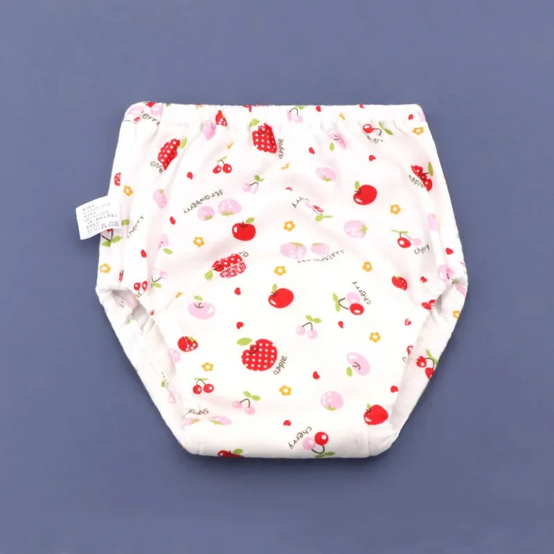 Reusable Waterproof Baby Training Pants - Soft Cotton for Gentle Potty Training