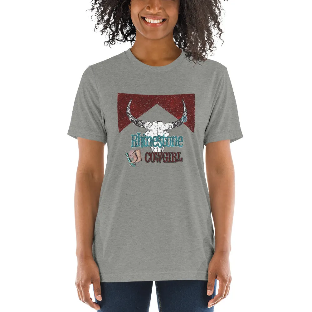 Rhinestone Cowgirl - Graphic Tee - Country Girl - Vintage Tee