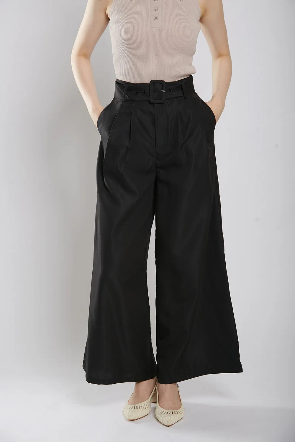 Rivka Tailored Culottes in Black