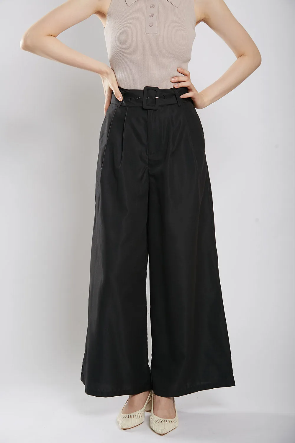 Rivka Tailored Culottes in Black