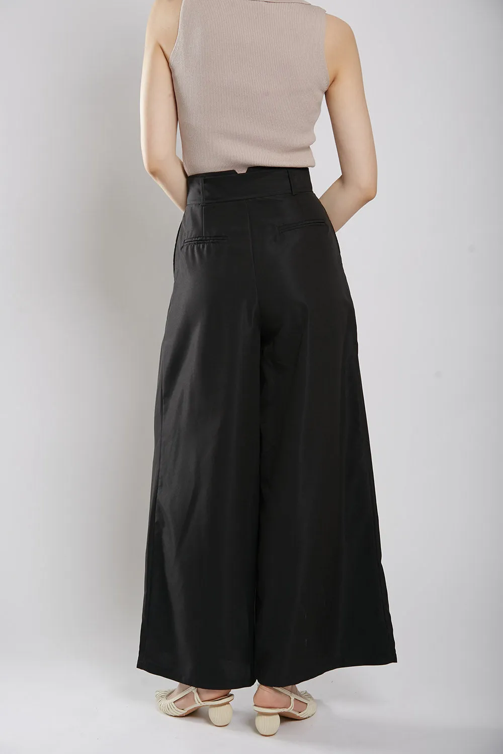 Rivka Tailored Culottes in Black