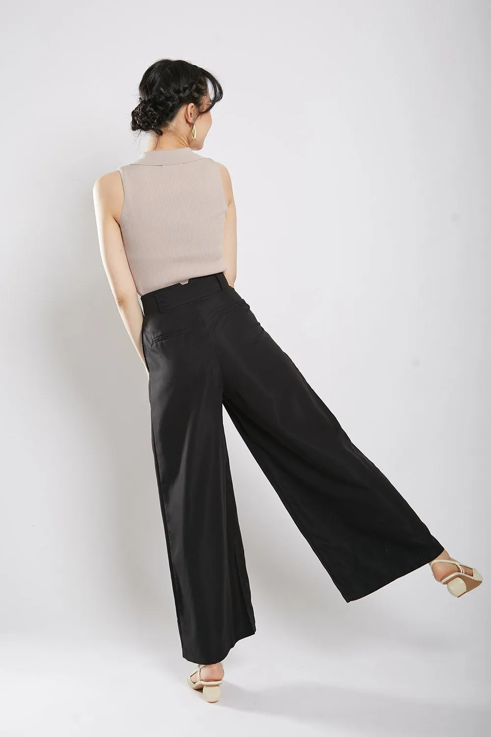 Rivka Tailored Culottes in Black