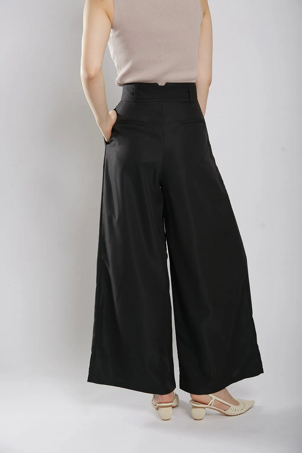 Rivka Tailored Culottes in Black