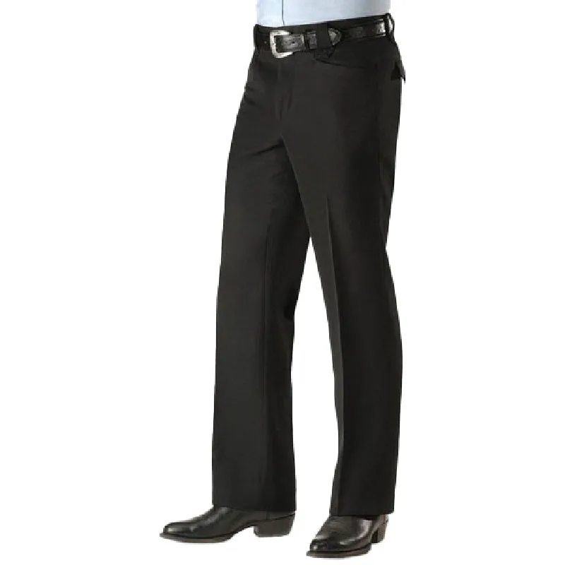 Sidran Men's Black Dress Pants