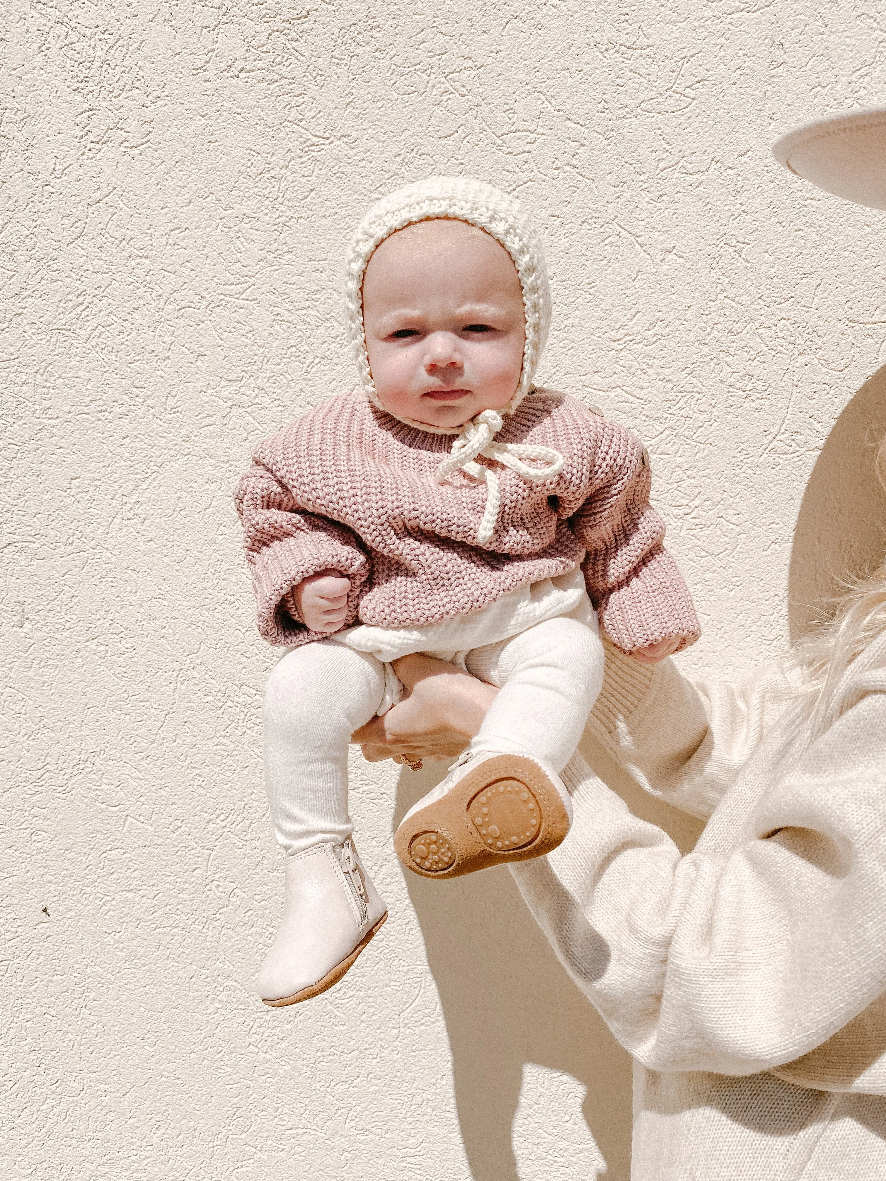 Soft Sole Waxed Leather Chelsea Boot Vail Cream