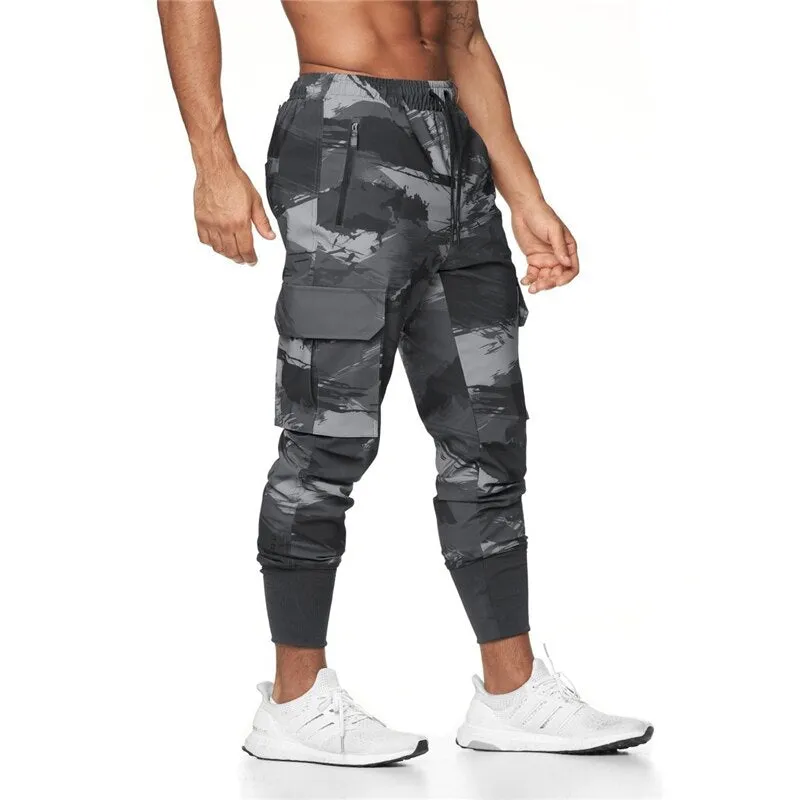 Sporty Double Pocket Jogger Pants