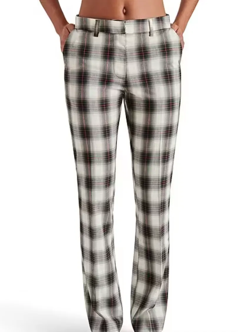 Steve Madden Waverly Plaid Pant