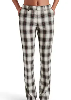 Steve Madden Waverly Plaid Pant