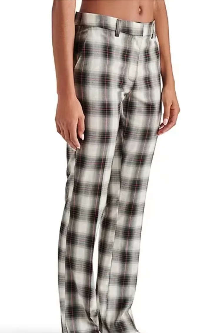 Steve Madden Waverly Plaid Pant