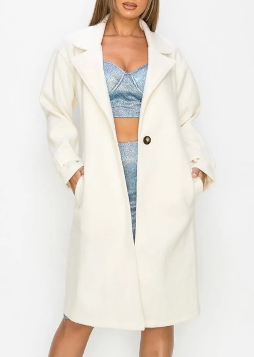 SWEET CREAM TRENCH COAT