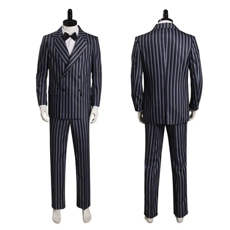 The Addams Family Gomez Addams Halloween Cosplay Costume