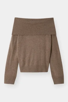 THE CASHMERE OFF SHOULDER - BRACKEN