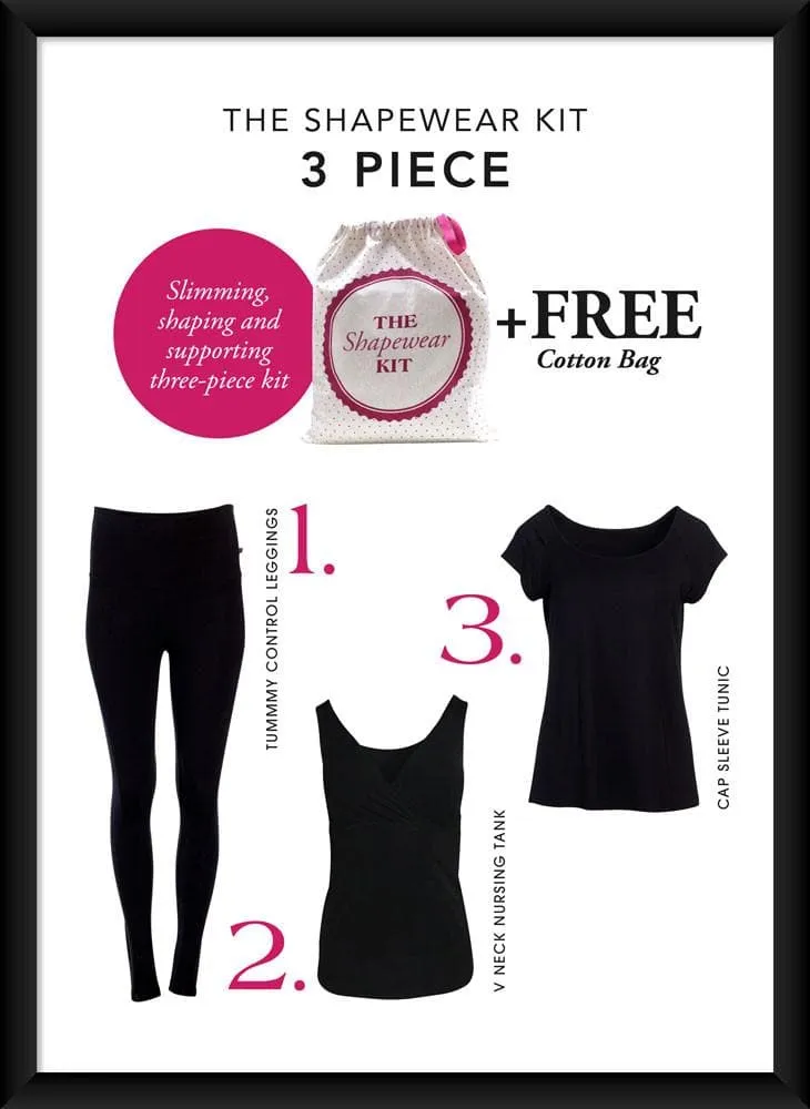 The Tummy Tight Nursing Shapewear Postpartum Kit