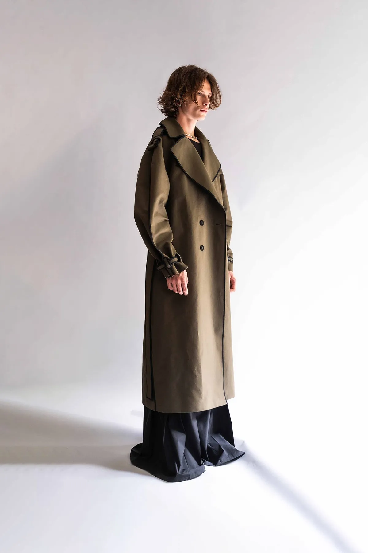 Trench-coat kaki - No Season 2024 Cyberdistortion