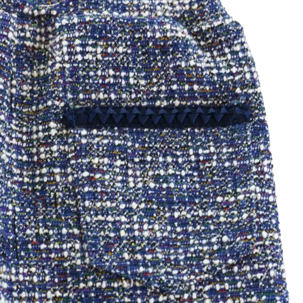 Tweed Pants - Blue