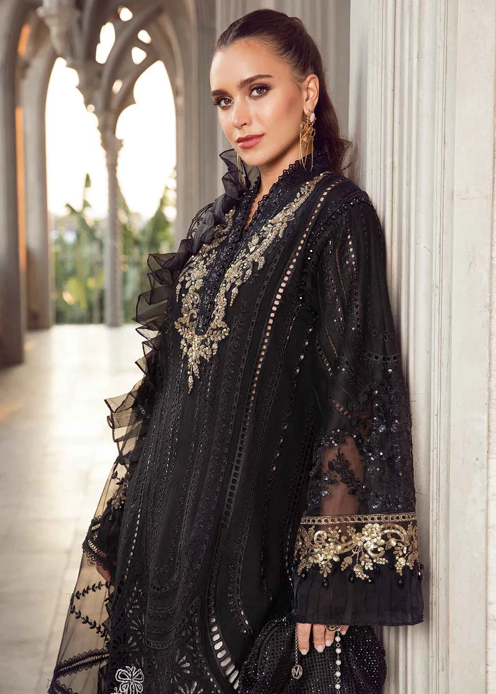 Unstitched Luxury Lawn Eid 2 Edition '24 by Maria B | EL-24-03