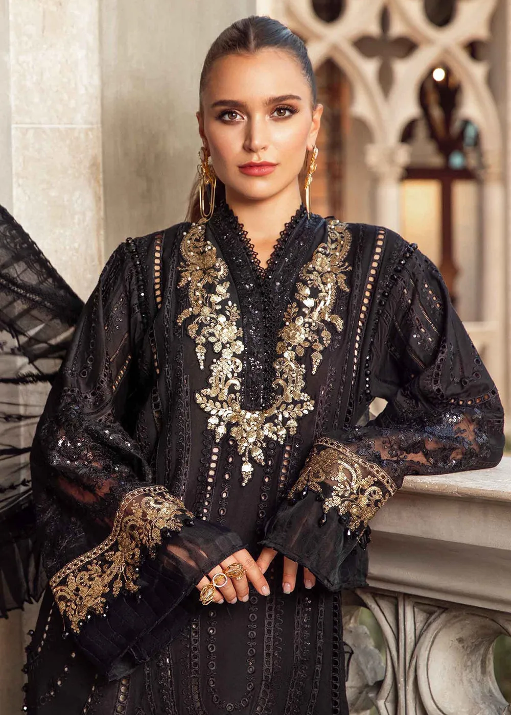 Unstitched Luxury Lawn Eid 2 Edition '24 by Maria B | EL-24-03