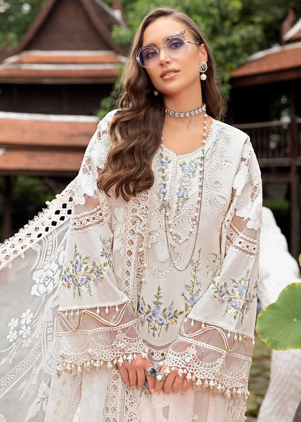 Unstitched Luxury Lawn Eid 2 Edition '24 by Maria B | EL-24-04