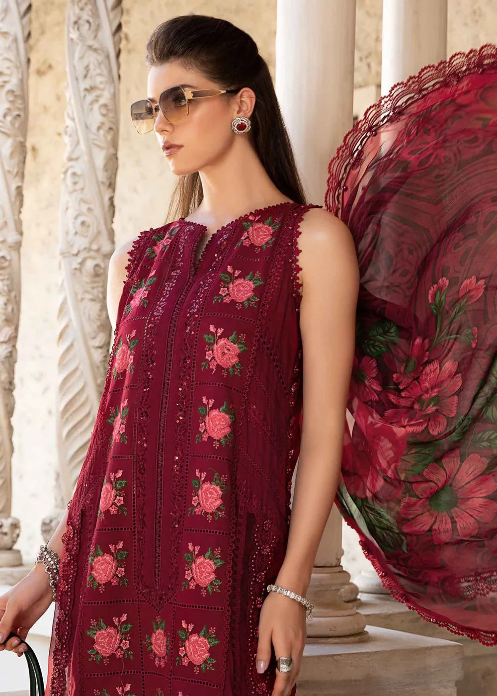 Unstitched Luxury Lawn Eid 2 Edition '24 by Maria B | EL-24-05