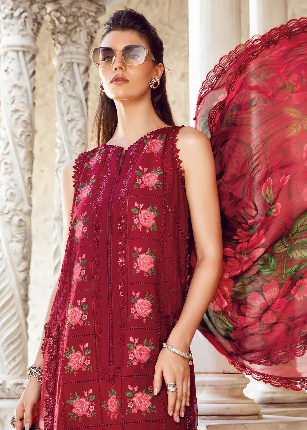 Unstitched Luxury Lawn Eid 2 Edition '24 by Maria B | EL-24-05