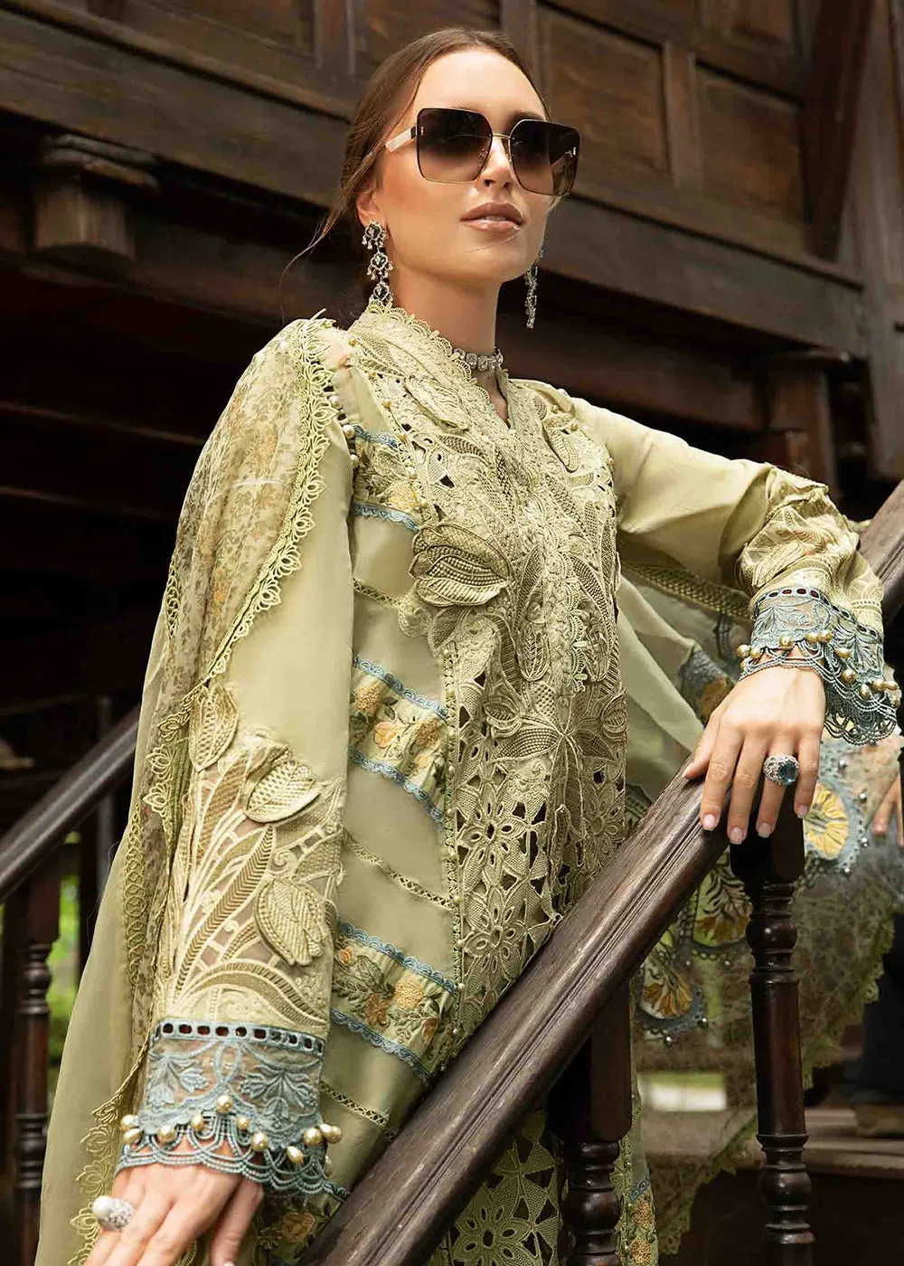 Unstitched Luxury Lawn Eid 2 Edition '24 by Maria B | EL-24-10