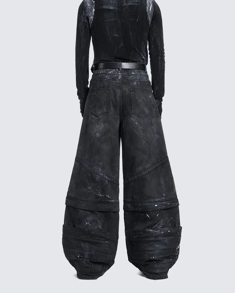 Washed Vintage Multi-Pocket Cargo Pants