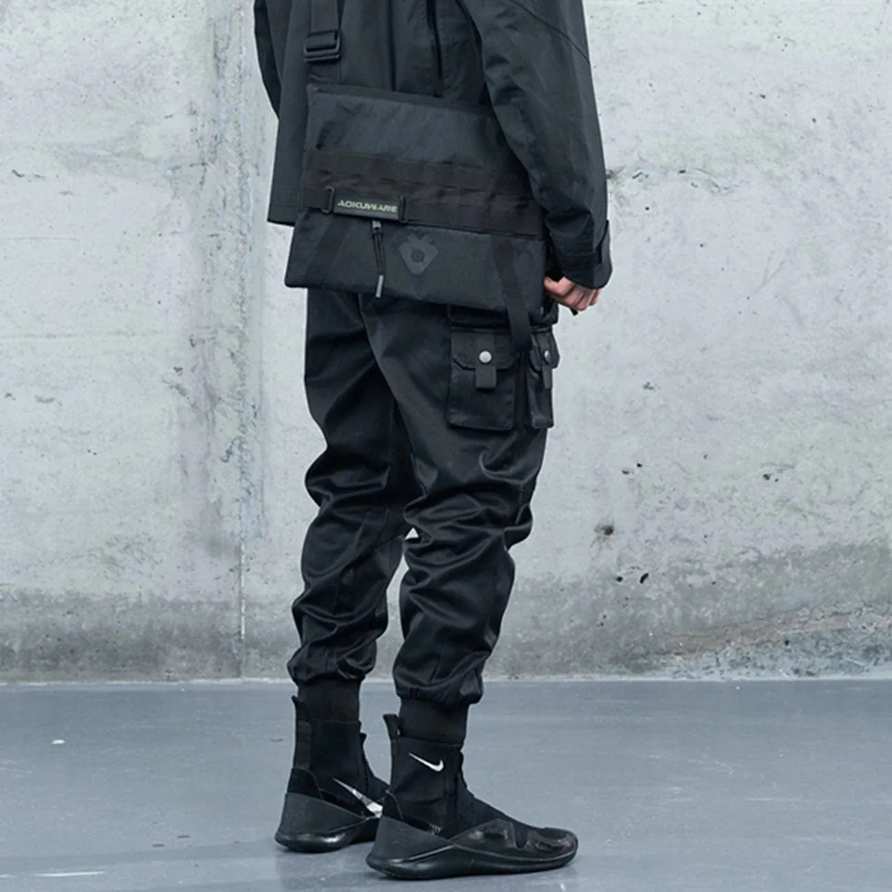 WLS Techwear Nine Pockets Function Cargo Pants