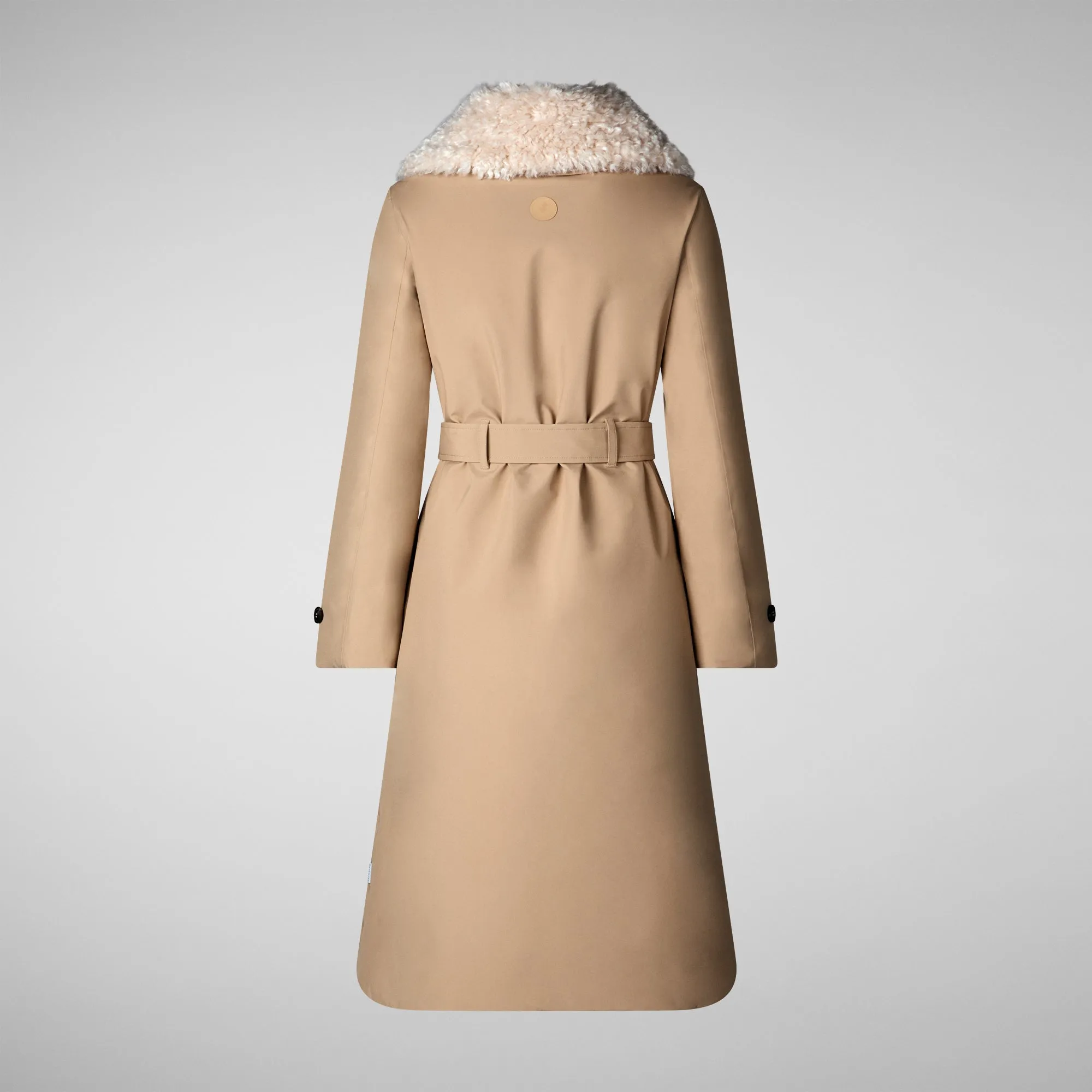 Women's coat Katrina in stardust beige