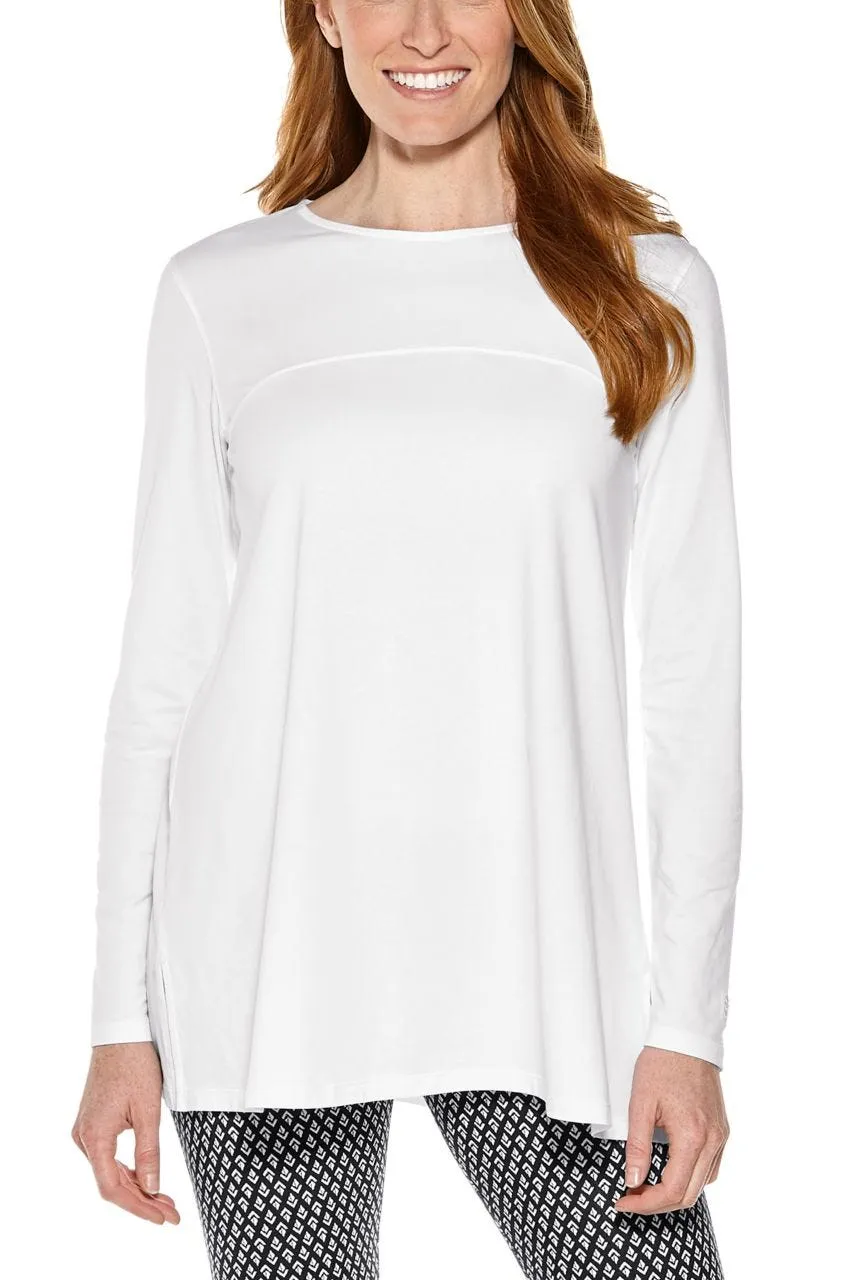 Women's Daybreak Swing Top  |  White