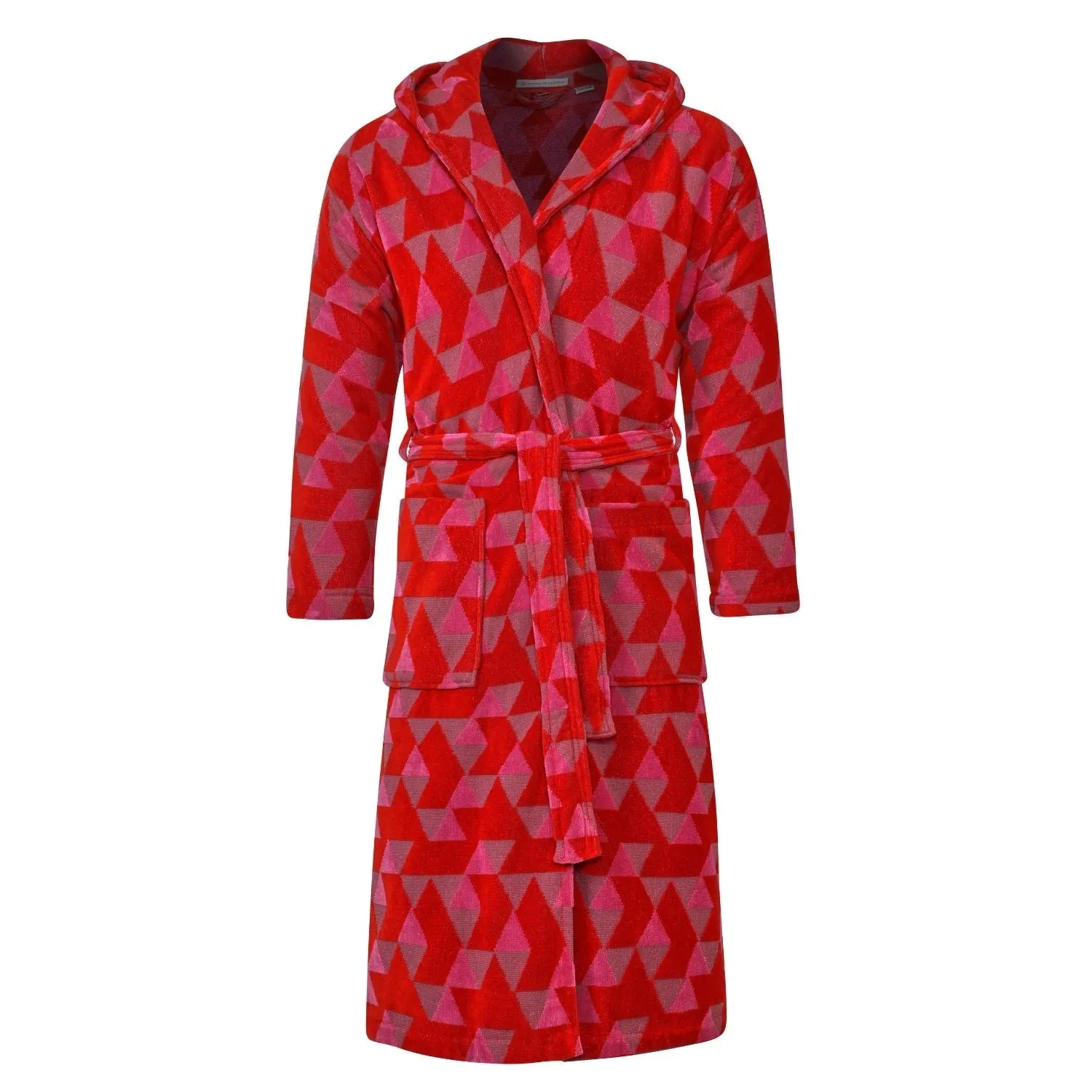 Women's Hooded Robe - Pink Diamond