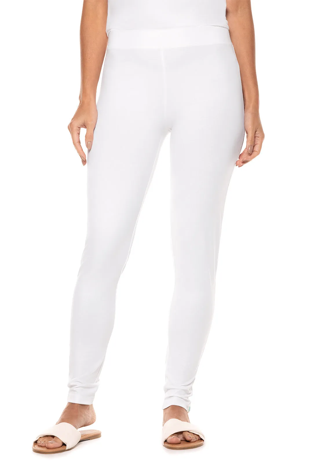 Women's Monterey Summer Leggings  |  White