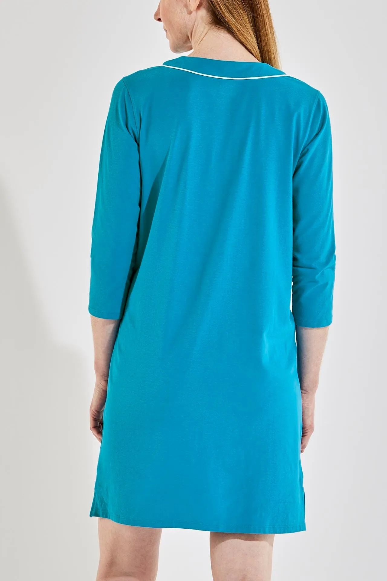 Women's Oceanview Tunic Dress  |  Paradise Blue