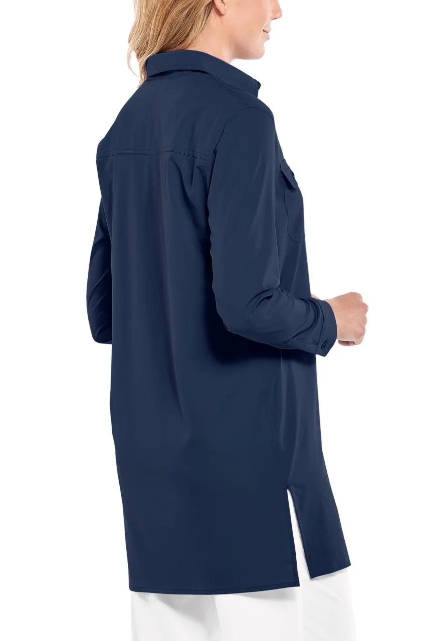 Women's Santorini Tunic Shirt  |  Navy