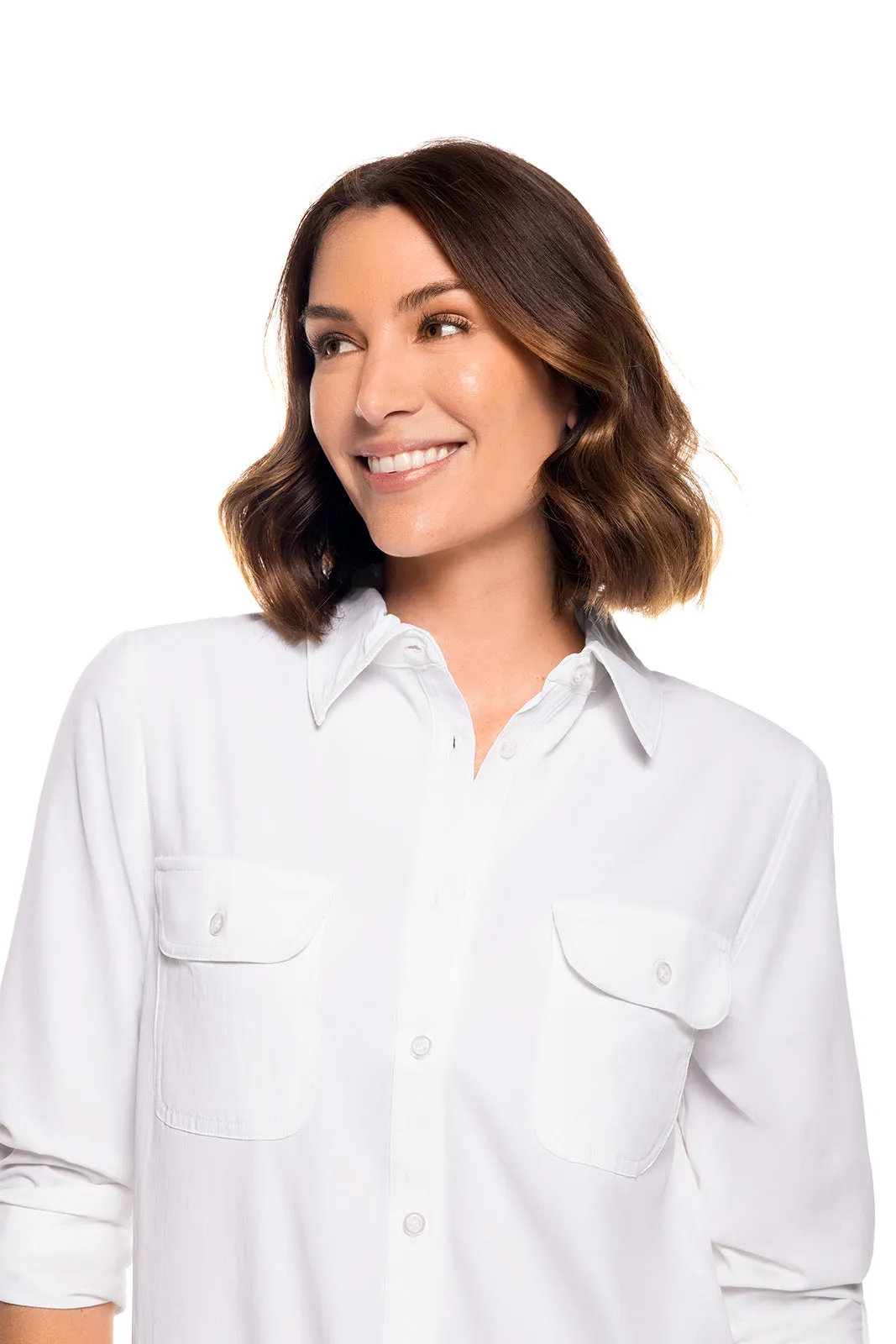 Women's Santorini Tunic Shirt  |  White