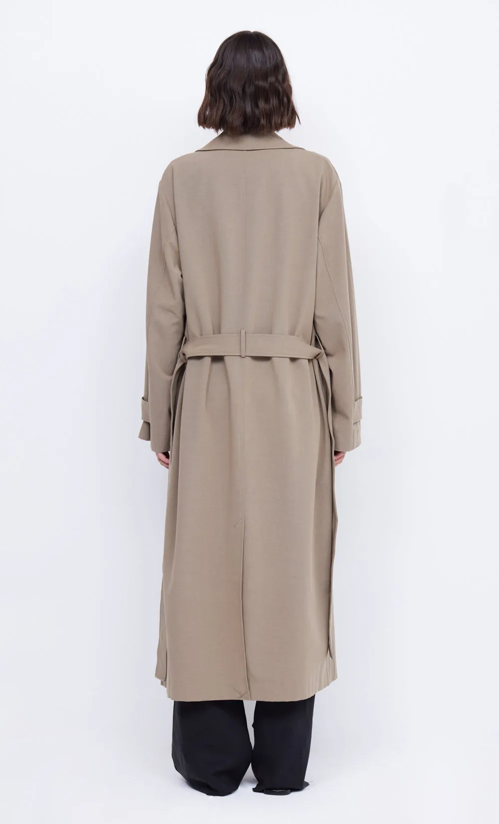 YVONNE TRENCH COAT - TAUPE